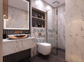 Bathroom Interior Design in Sultanpuri